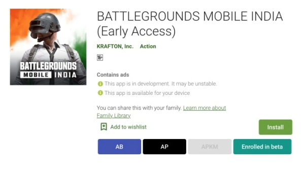 Battlegrounds Mobile India